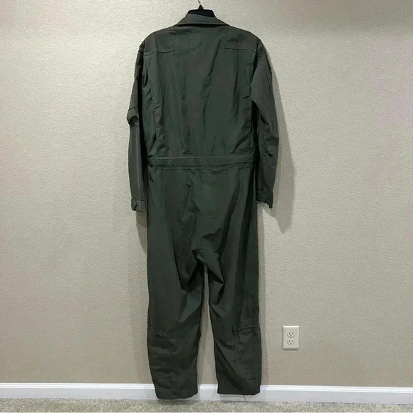 Military Coveralls Flyers CWU-27/P Type 1 Class 1 Sage Green Size 42 L Carter In - Picture 2 of 16
